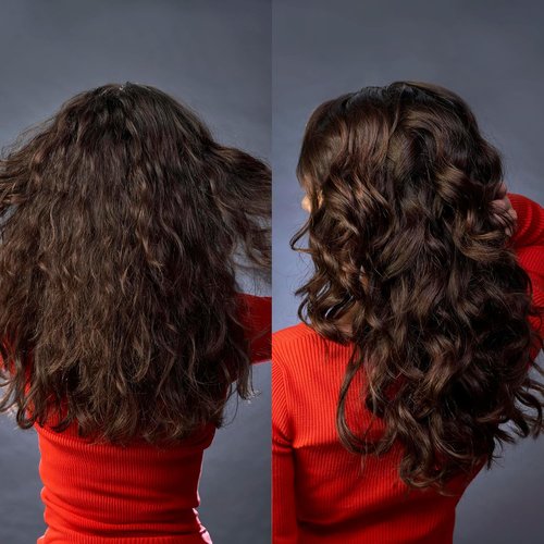 OSiS+ Glow Anti-Frizz Shine Serum - Lightweight Frizz Control & Heat Protection for All Hair Types