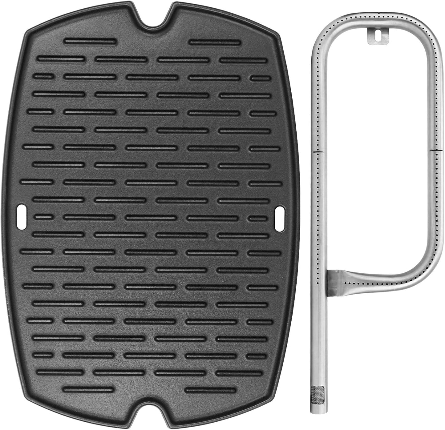 Weber Replacement Parts - Griddle & Burner Tube Set for Q1200, Q1000, Q100 | Compatible with Baby Q Models