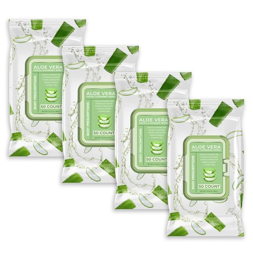 Body Prescription Makeup Cleansing Wipes - Gentle and Effective Face Wipes