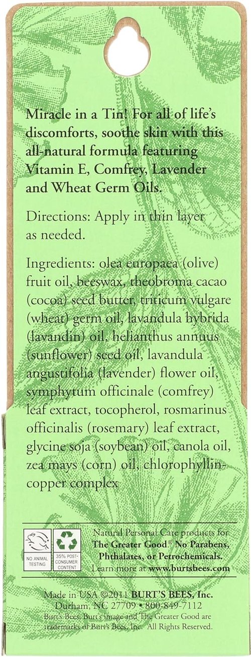 Burt's Bees Res-Q Ointment - Soothing Skin Relief | 0.6 Ounce Tube