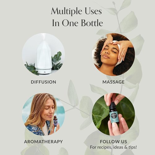 Edens Garden Tea Tree Essential Oil - 100% Pure Therapeutic Grade for Diffusers & Hair | 10 ml (.33 fl oz)