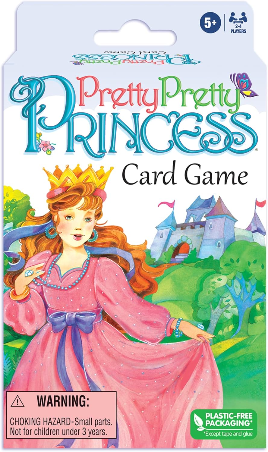 Winning Moves Pretty, Pretty, Princess Card Game - Charming Classic for 2 to 4 Players, Ages 5+