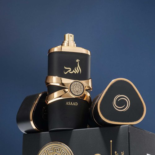 ASAAD Eau de Parfum for Unisex - 3.4 Fl Oz (100ml) - Long Lasting Arabian Style Eau de Parfum (EDP) - Warm Spicy & Woody Fragrance with Tobacco, Coffee, Vanilla & Amber - Premium Gift Fragrance