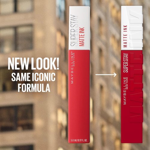 Maybelline Super Stay Matte Ink Liquid Lipstick - Long Lasting, High Impact Color, Mover Brown, 1 Count