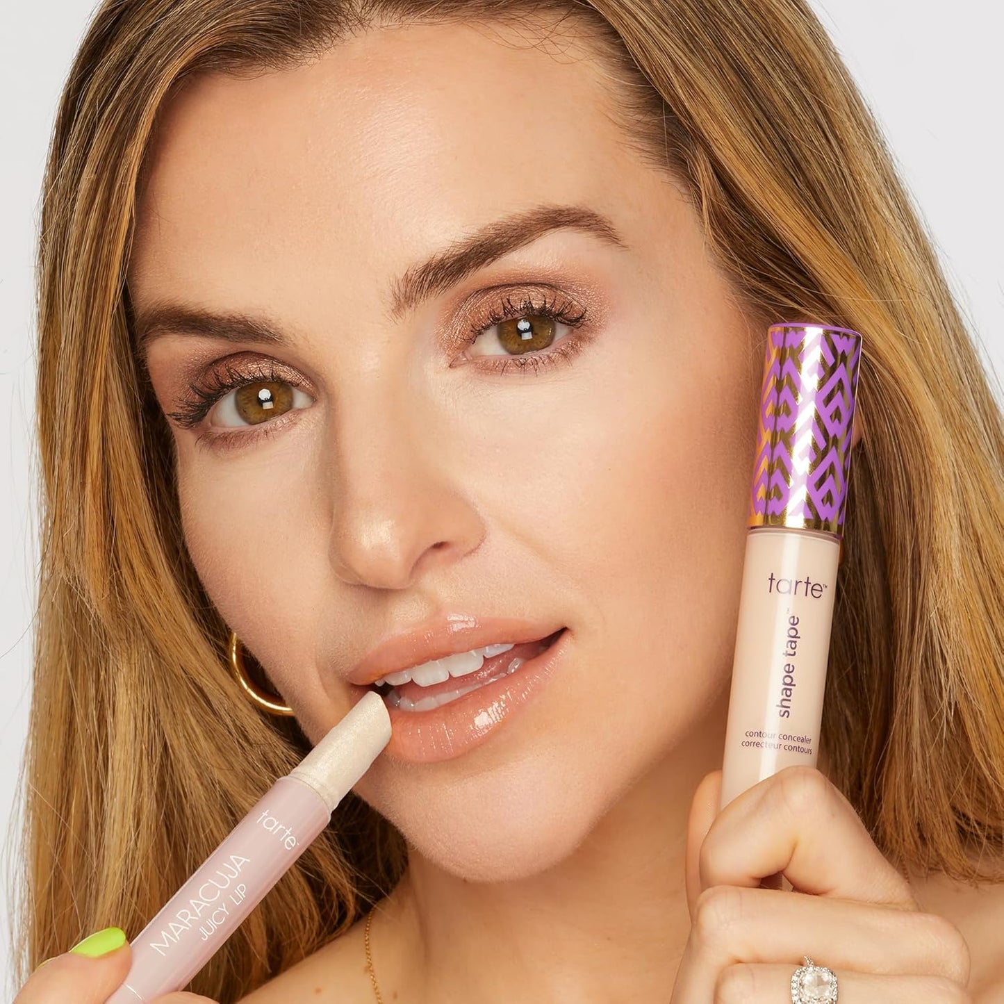 Tarte Icons Shape Tape Concealer & Maracuja Juicy Lip Duo - Full Coverage for Dark Circles & Hydrating Lip Balm