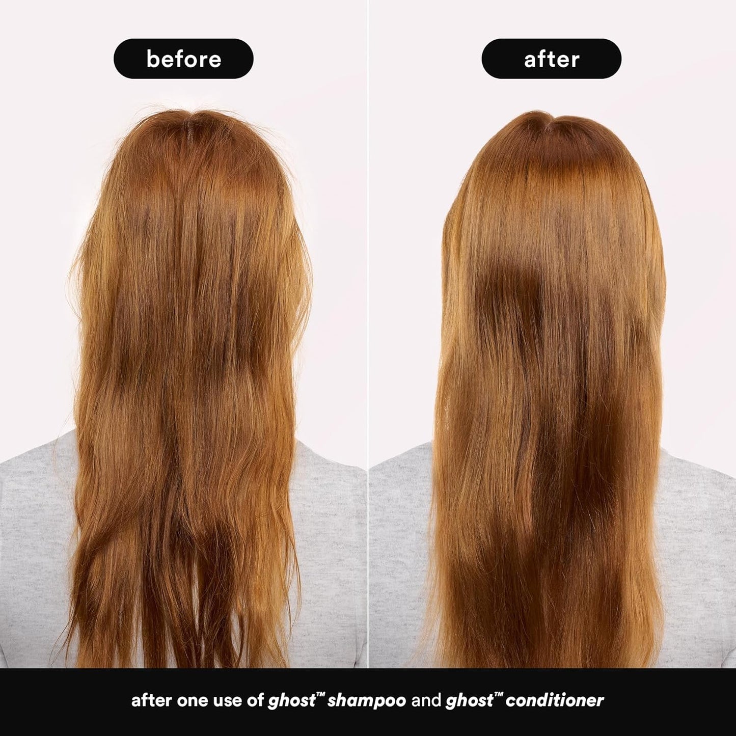 VERB Ghost Shampoo & Conditioner Duo Set - Lightweight Formula for All Hair Types | 12 oz Each