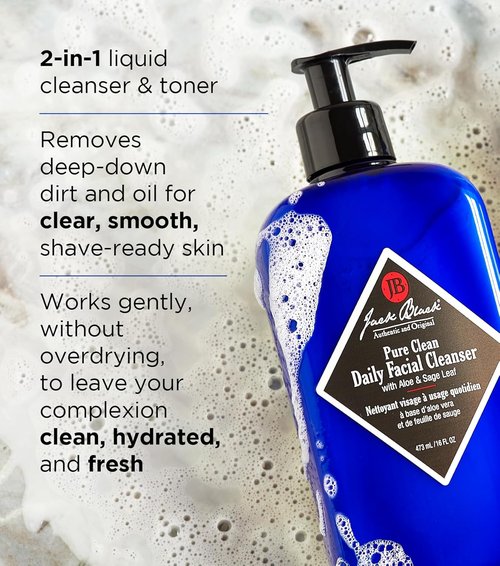 Jack Black Men's Skin Care Set - Ultimate Grooming Kit for Radiant Skin | Perfect Gift for Him