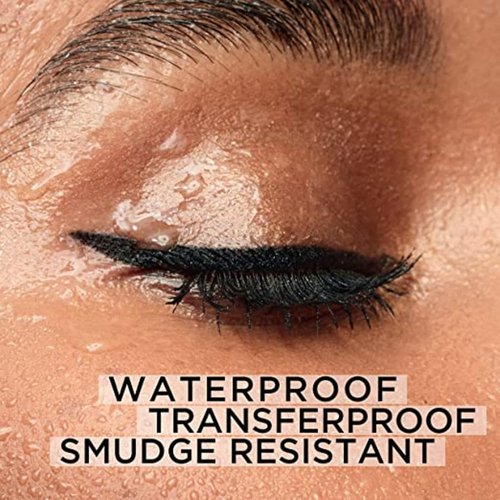 L'Oreal Paris Infallible Grip Gel Eyeliner Pencil - Waterproof, Smudge-Resistant, Intense Black, 0.01 Oz