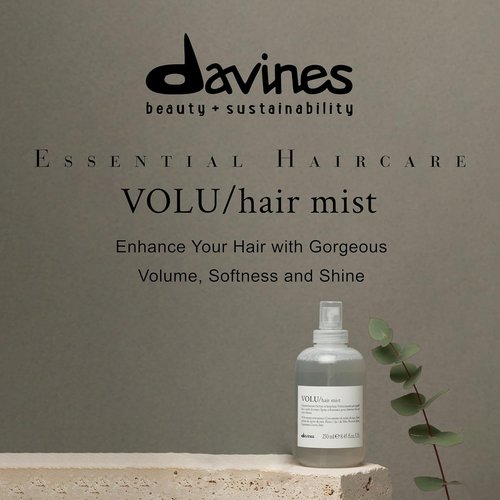 Davines VOLU Mist - Leave-On Root Lifting Spray for Volume & Shine | 8.45 Fl Oz, All Hair Types