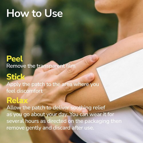 Arnipatch Natural Arnica Pain Relief Hydrogel Patches - Long-Lasting Relief for Muscle Soreness & Inflammation (10 Count)