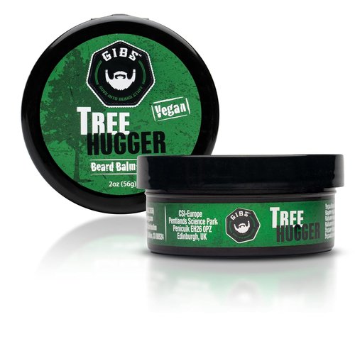 GIBS Grooming Tree Hugger Beard Balm - Nourishing Formula for Soft, Manageable Beards | 2 oz