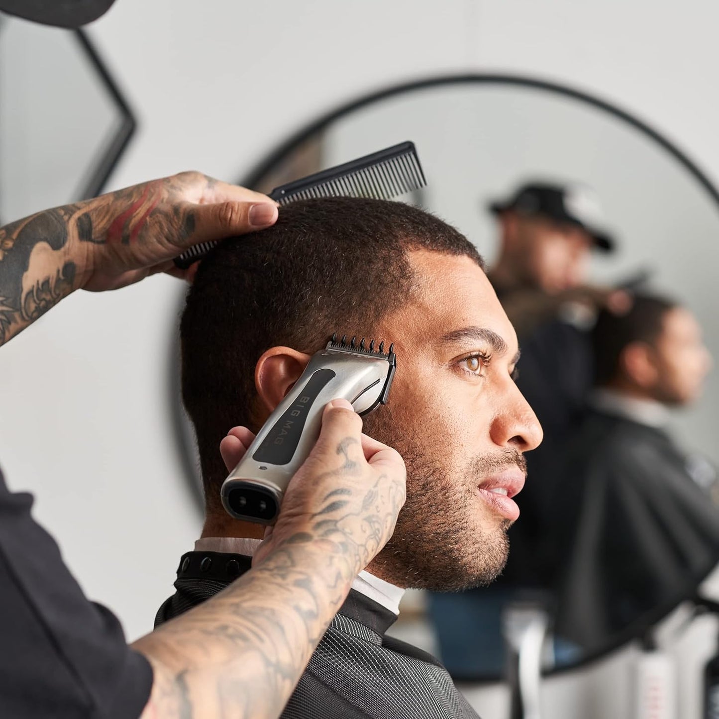 Wahl Professional - Sterling Big Mag Cordless Clipper & Hair Trimmer Set - Salon-Quality Cutting Tools