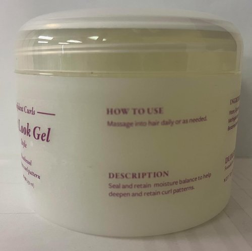 Dudley's Wet Look Gel - Strong Hold Styling Gel for All Hair Types | 10 oz