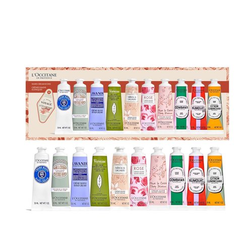 L’Occitane Hand Cream Gift Set - 5-Piece Travel Size Hydrating Essentials for Soft, Nourished Hands