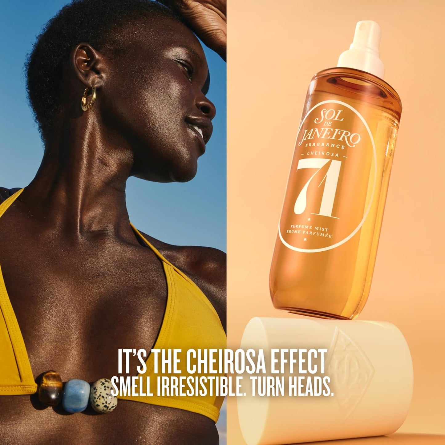 SOL DE JANEIRO Cheirosa Hair & Body Fragrance Mist Set - Full & Travel Size Duo - 8.1 & 3 Fl Oz