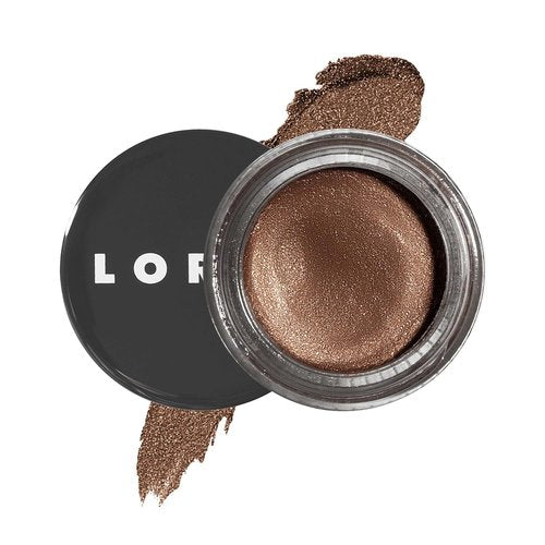 LORAC Lux Diamond Crème Eye Shadow - Metallic Shimmer Powder in Suede Brown for Stunning Eyes