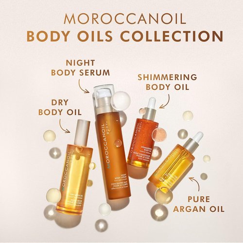 Moroccanoil Night Body Serum - Hydrating Body Oil for Deep Moisture | 3.4 Fl Oz