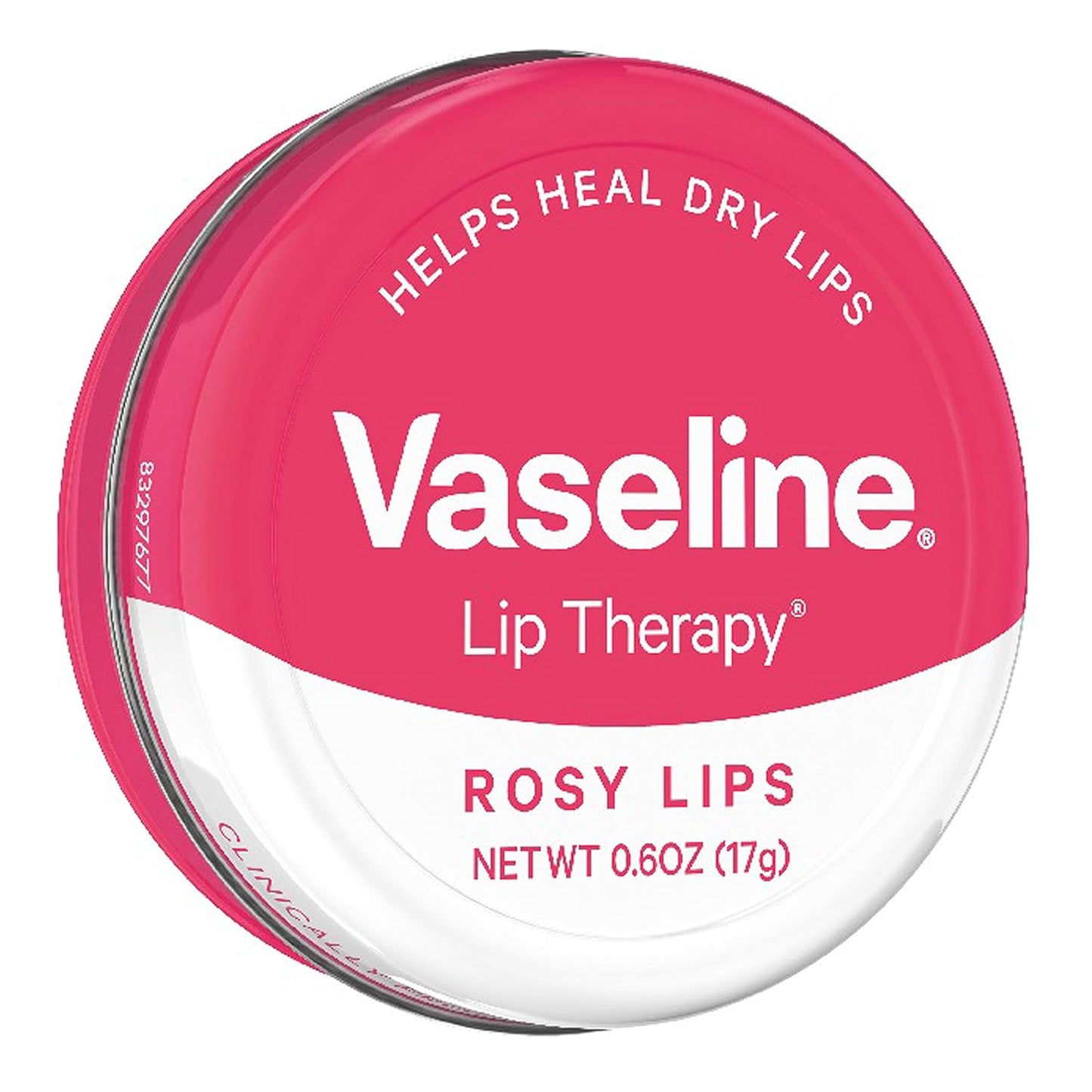 Vaseline Lip Therapy Balm - Rosy Lips Moisturizing Formula | 0.6 oz Tin