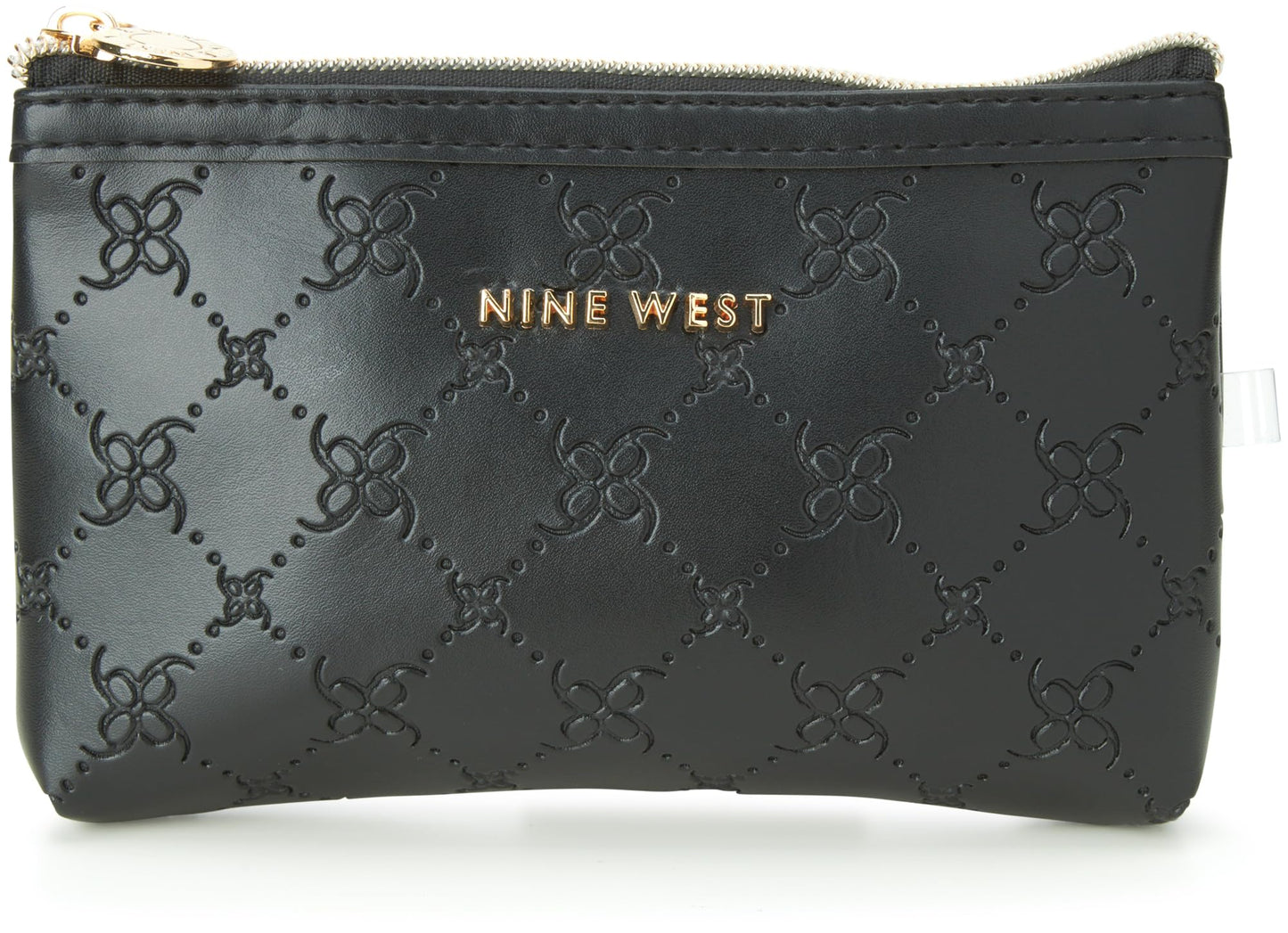 Nine West Women's Toiletries Bag - Travel Makeup and Toiletries Matching Accessories Set - Makeup Organizer Case Set, Size One Size, Black