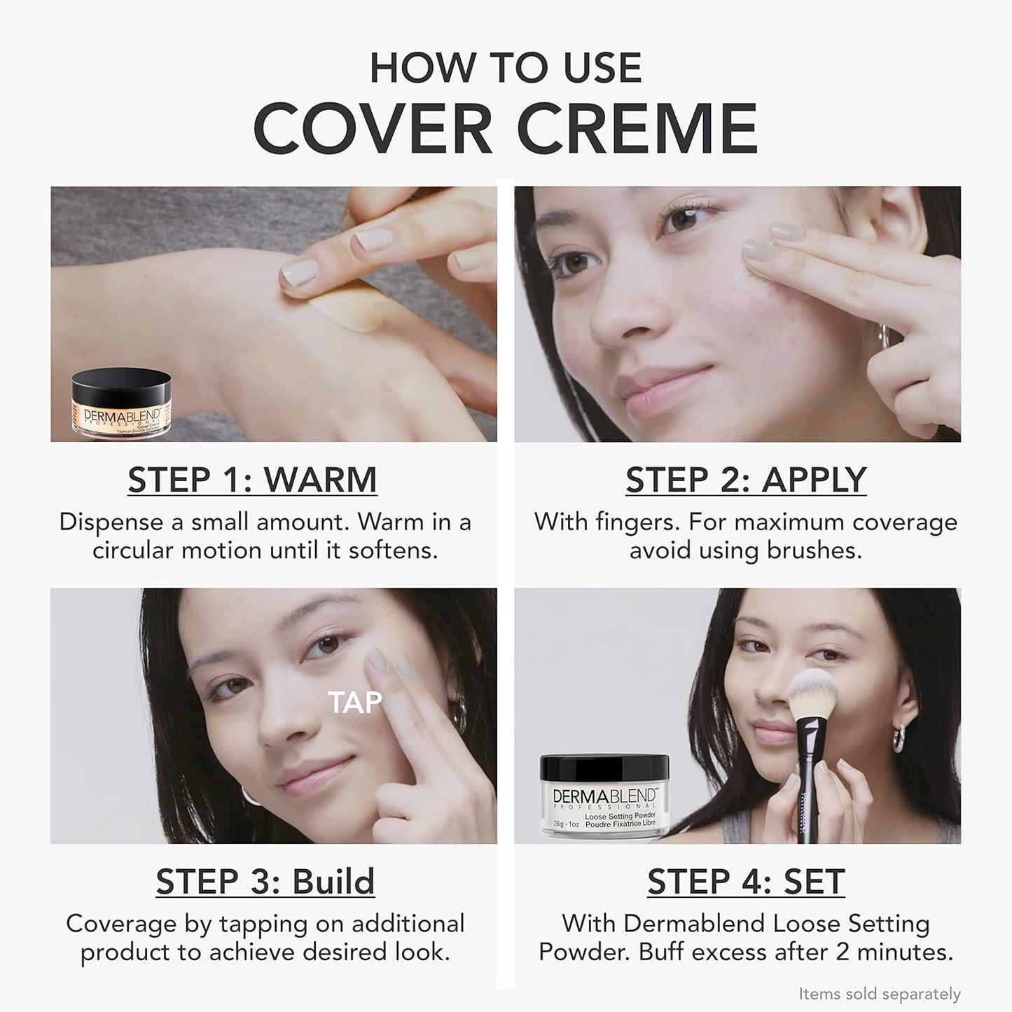 Dermablend Cover Crème - Full Coverage Foundation Makeup with SPF 30 | Hydrating Concealer for Dark Circles & Blemishes, 1 OZ