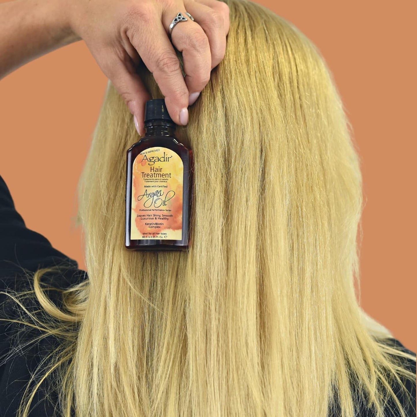 AGADIR Argan Oil Hair Treatment - Nourishing Formula for Silky, Smooth Hair | 2.25 Fl Oz