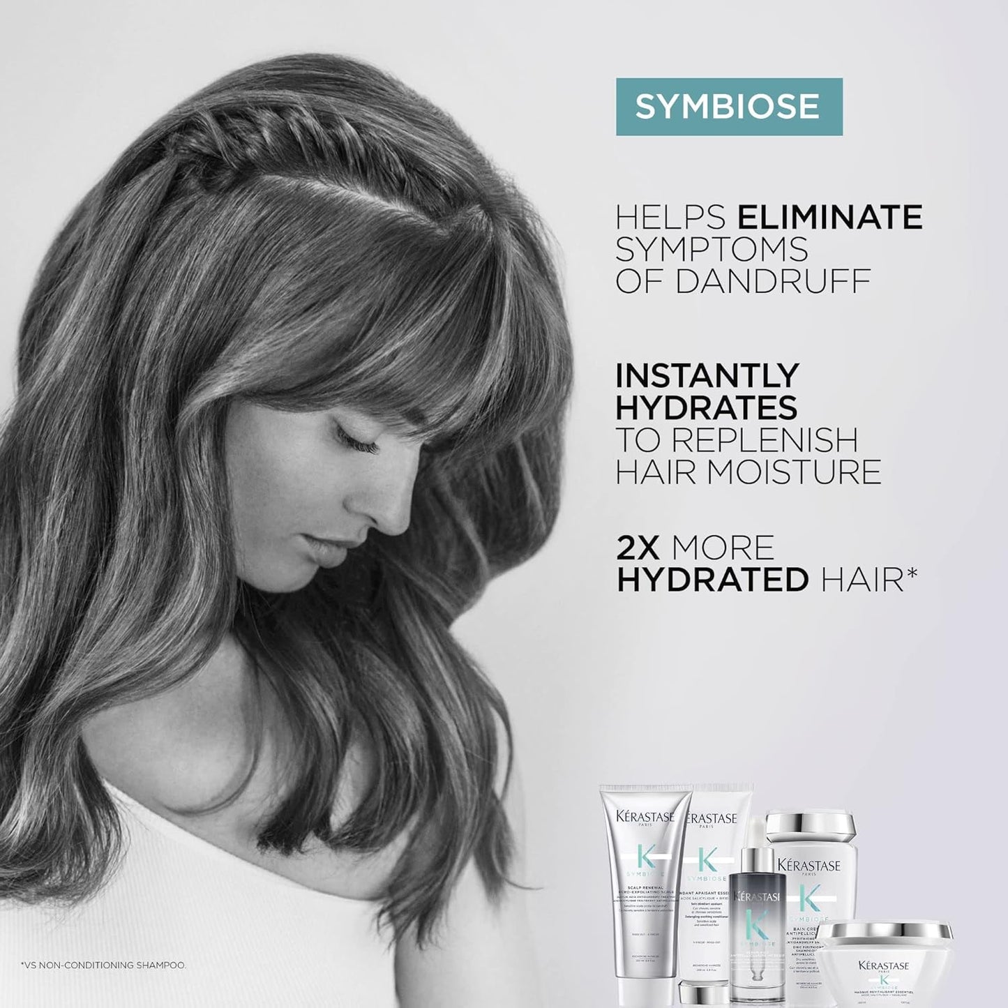 Kerastase Symbiose Antidandruff Serum - Soothes & Hydrates Dandruff-Prone Scalp | 3.04 Fl Oz
