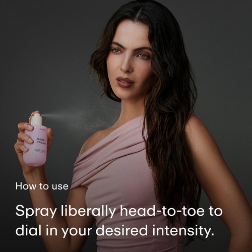 PHLUR Berry Cream Body Mist, 8 Fl Oz - Hair and Body Perfume for Women, Sweet Berries & Vanilla Perfume Body Spray with Strawberry, Cream, Vanilla Bean and Sugared Amber Fragrance