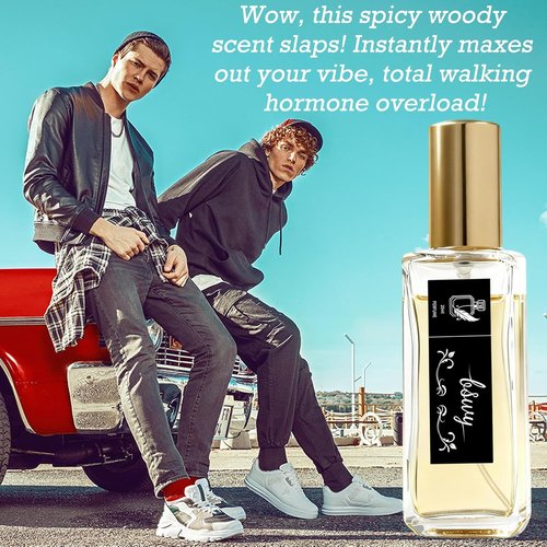 Cologne for Men by [Brand Name] - Spicy Woody Eau De Toilette with Agarwood, Leather & Citrus, 20ml