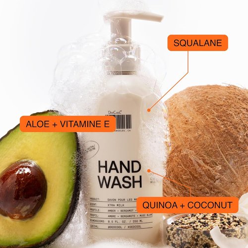 DedCool Hand Wash - 01 Taunt | Gentle, Hydrating Cleanser with Squalane & Aloe | Non-Toxic, Vegan | 8.5 fl oz