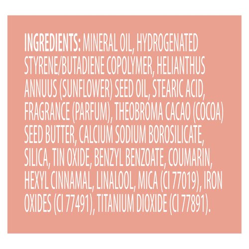 Vaseline Glazed and Glisten Sunlit Glow Body Gel Oil Vanilla Cocoa Shimmering with Ultra-Hydrating Lipids and 100% Pure Cocoa Butter, 6.8 Oz