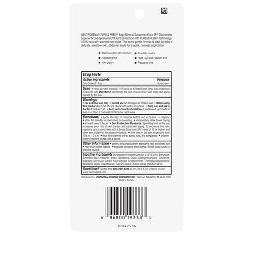 Neutrogena Pure & Free Baby Mineral Sunscreen