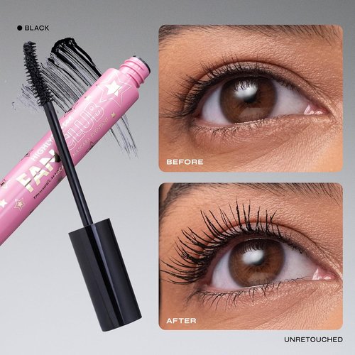 Milani Fanning Mascara - Volumizing & Lengthening Lash Makeup for Lifted, Curled Lashes - 24-Hour Smudge-Proof, Vegan, Black