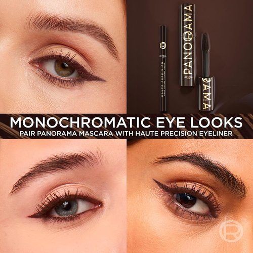 L'Oreal Paris Voluminous Panorama Mascara - Brown, Volumizing & Lengthening, Longwear & Smudge-Resistant
