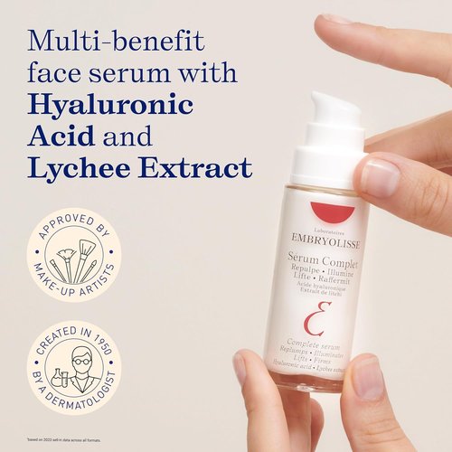 Embryolisse Complete Serum - Advanced Hydrating Formula With Hyaluronic Acid | 1.01 Fl Oz