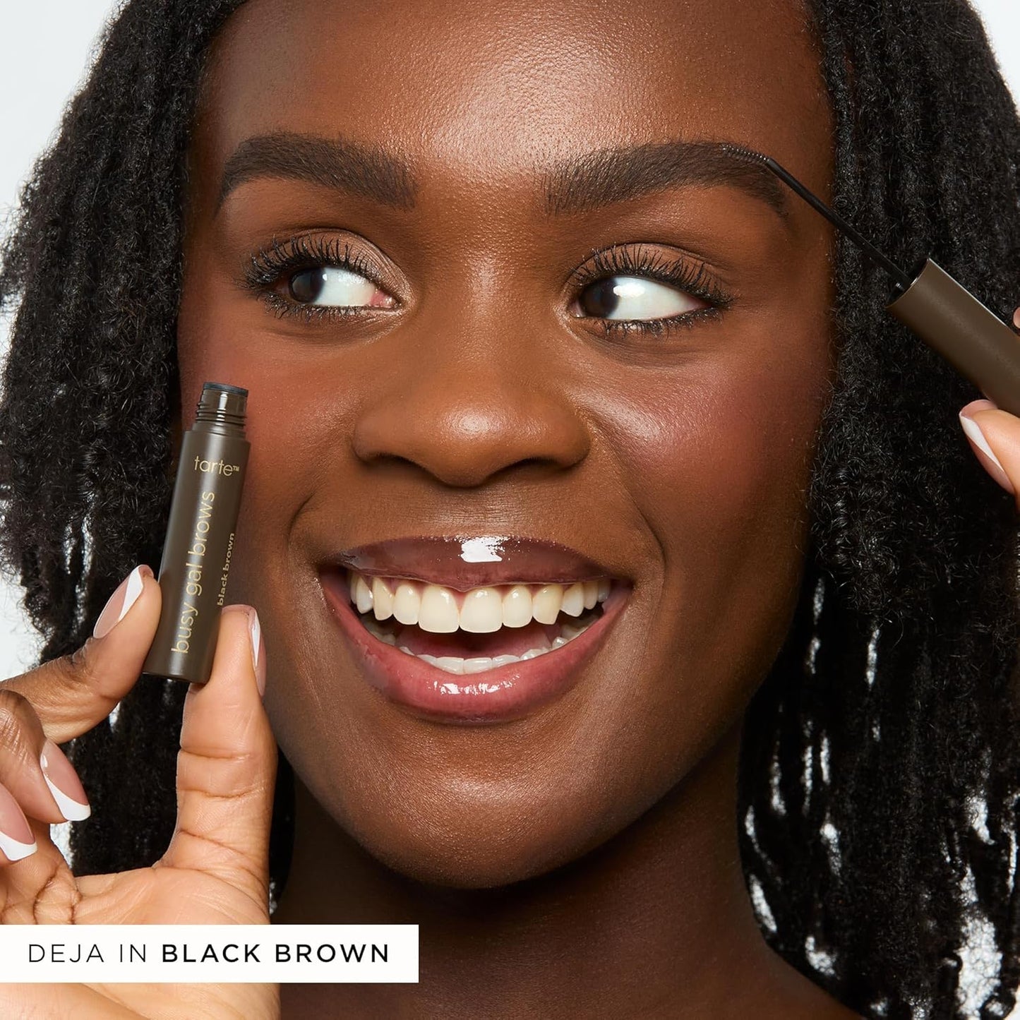 Tarte Busy Gal Tinted Brow Gel - 3-in-1 Waterproof Eyebrow Gel to Shape, Nourish & Set Brows, Vegan