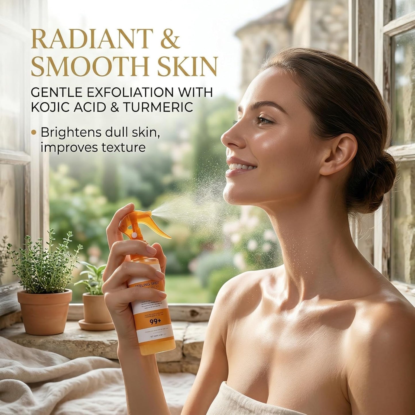 Skiennix Skincare Routine Set - Dark Spot Correcting & Gentle Exfoliating Kit for Radiant Skin