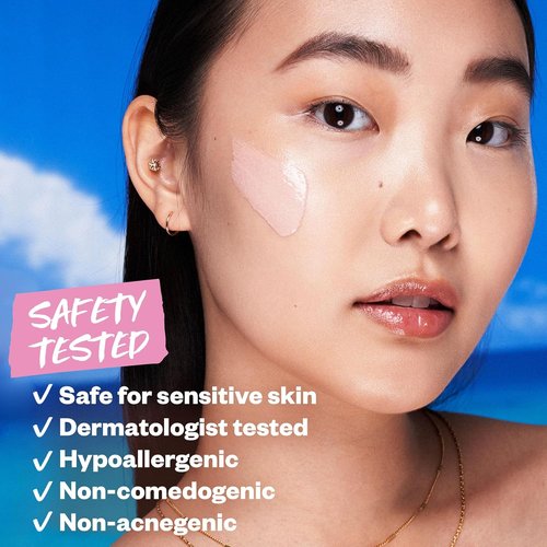 Kosas DreamBeam SPF 40 Mineral Sunscreen - Lightweight Hydrating Face Protection for Makeup, 40 ml