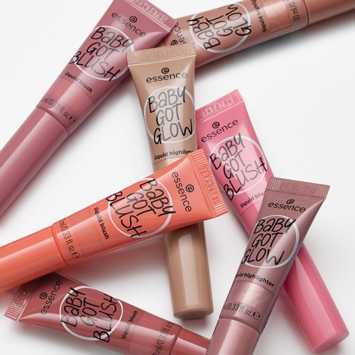 essence | Baby Got Blush Liquid Blush | Lightweight, Buildable, Radiant with Sponge Applicator | Vegan & Cruelty Free (10 | Pinkalicious)