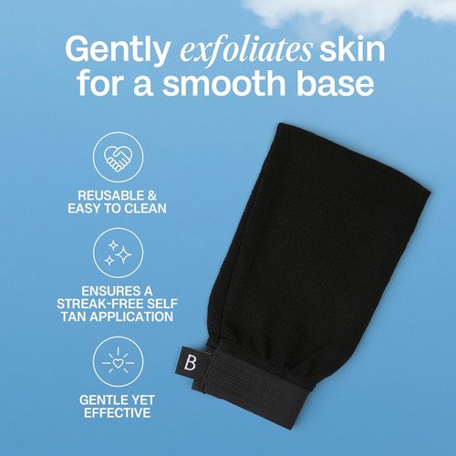 Bali Body Exfoliating Mitt - Gently Remove Self Tan Build-Up | Reusable & Easy to Clean Exfoliating Glove