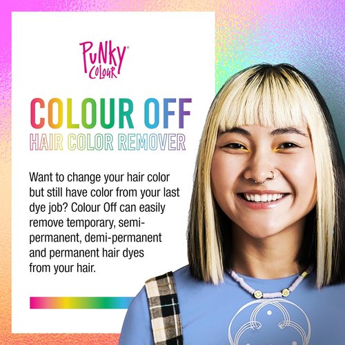 Punky Colour Hair Color Remover - Easily Remove Temporary, Permanent & Semi-Permanent Dye | Ammonia-Free, Bleach Kit