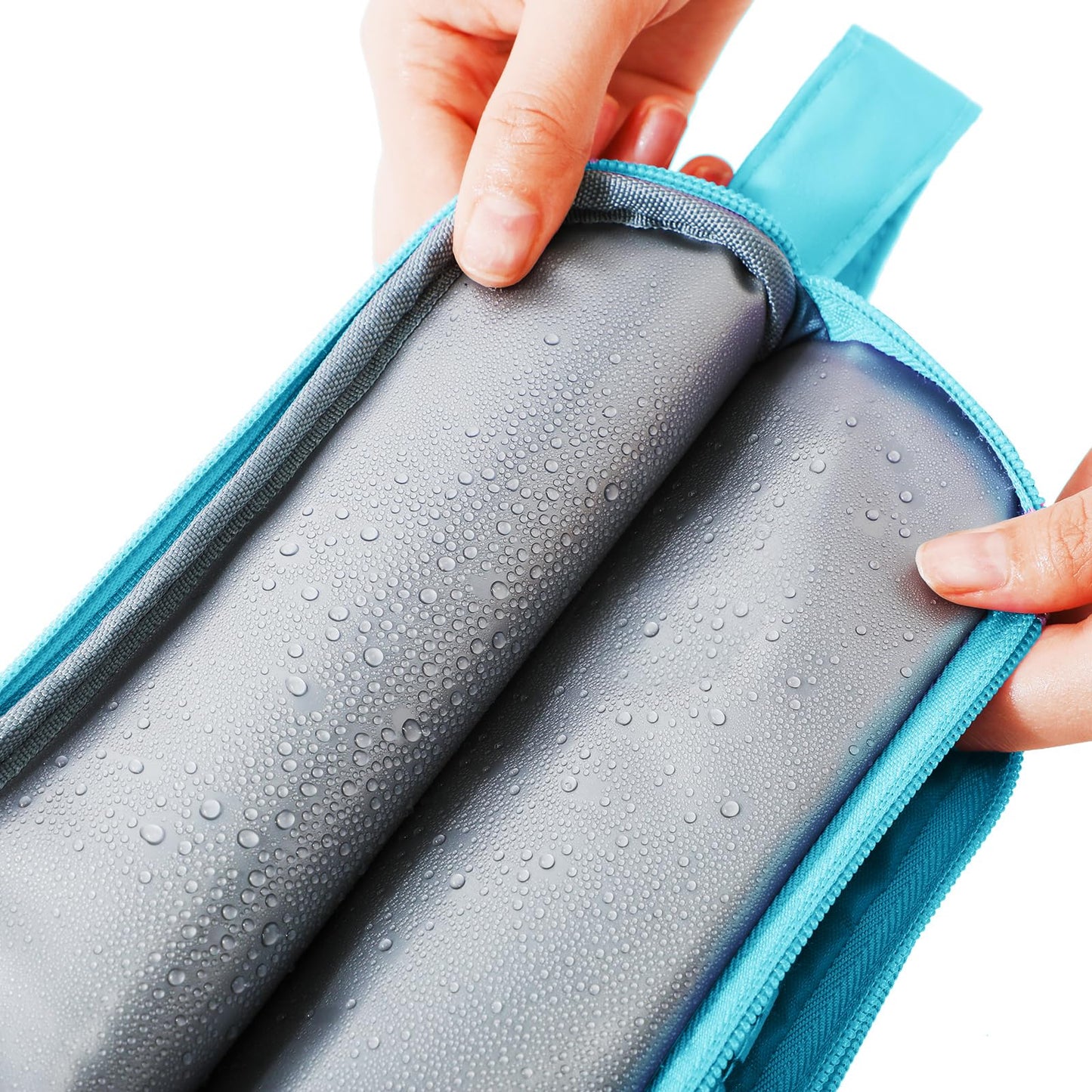 Vipdeal Teal Toiletry Bag for Girls, Travel Toiletry Bag for Teen Girls Cosmetic Bag Makeup Bag Waterproof Hanging Wash Bag Kids Toiletries, Green