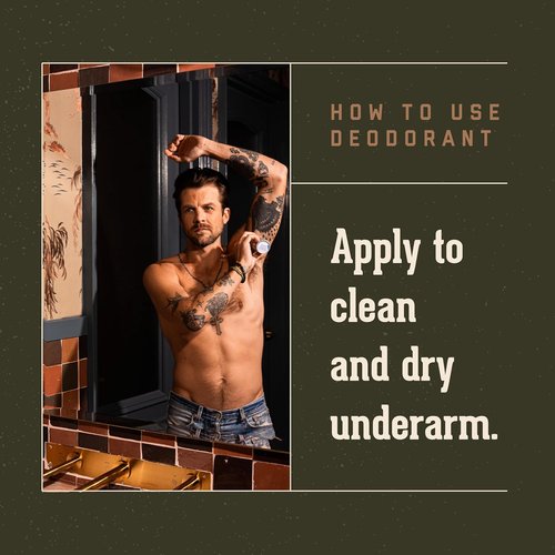 18.21 Man Made Deodorant for Men - Long-Lasting Odor Control & Skin-Soothing Formula | Bold Scent