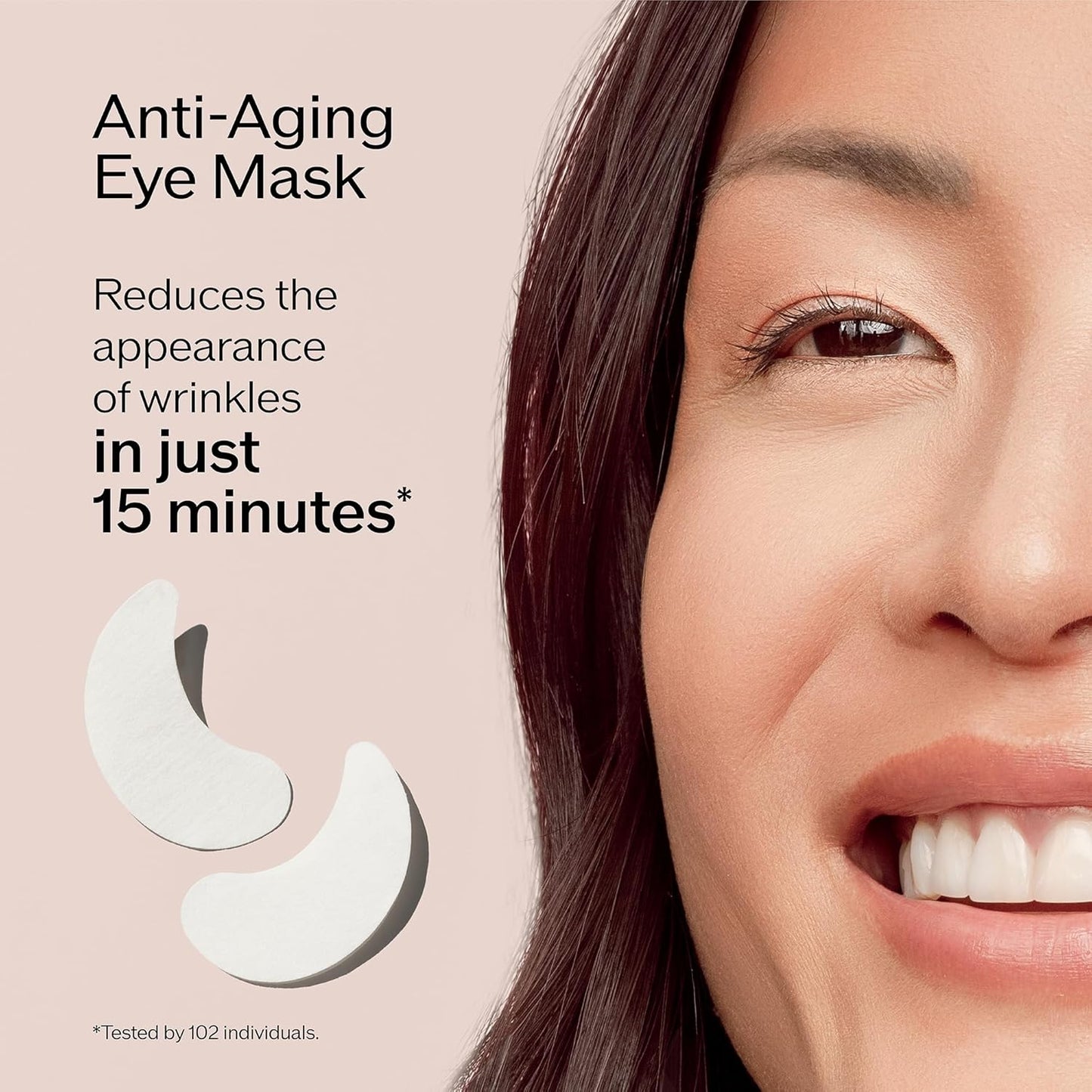 Shiseido Benefiance WrinkleResist24 Eye Mask - Pure Retinol Smoothing Treatment | 12 Sets for Quick Wrinkle Reduction