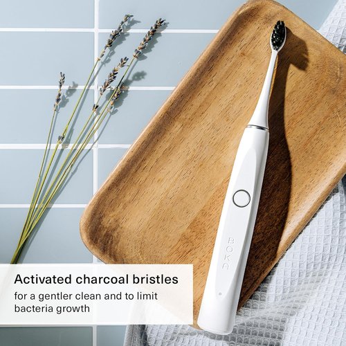 Boka Electric Toothbrush - Rechargeable Sonic Power with 2 Heads for Deep Cleaning | Dentist Recommended