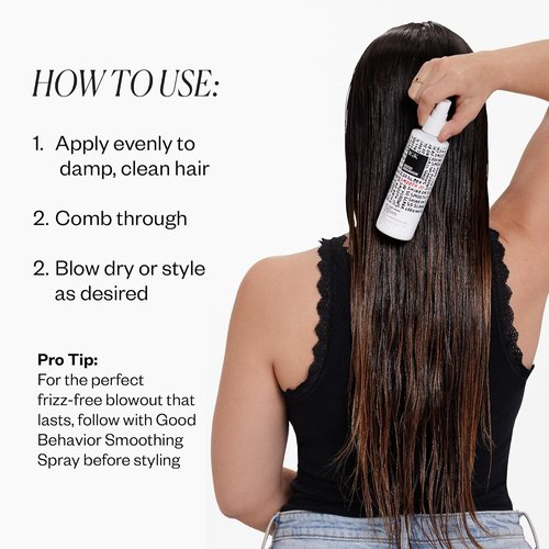 IGK Good Behavior 4-in-1 Prep Spray - Leave-In Detangler & Heat Protectant | Vegan & Cruelty-Free | 7 Oz