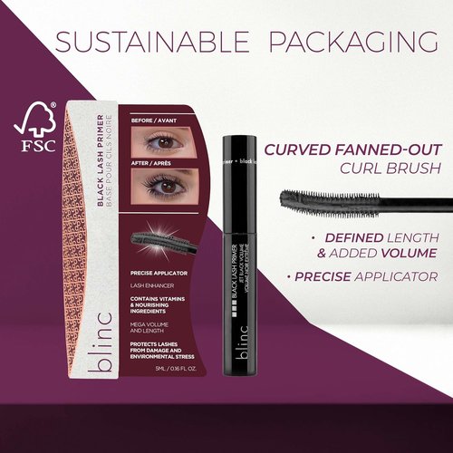 Blinc Lash Primer - Enhance Volume & Length for Stunning Lashes | Waterproof Formula