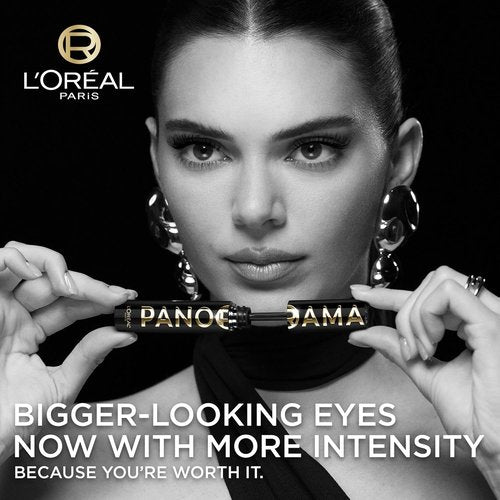 L'Oreal Paris Voluminous Panorama Mascara - Lengthening & Volumizing Formula | All Night Black, 0.33 Fl Oz