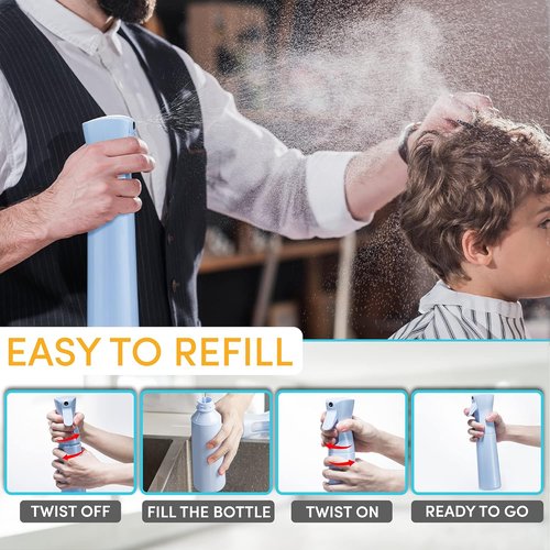 Hula Home OLD Continuous Spray Bottle (10.1oz/300ml) - Light Blue