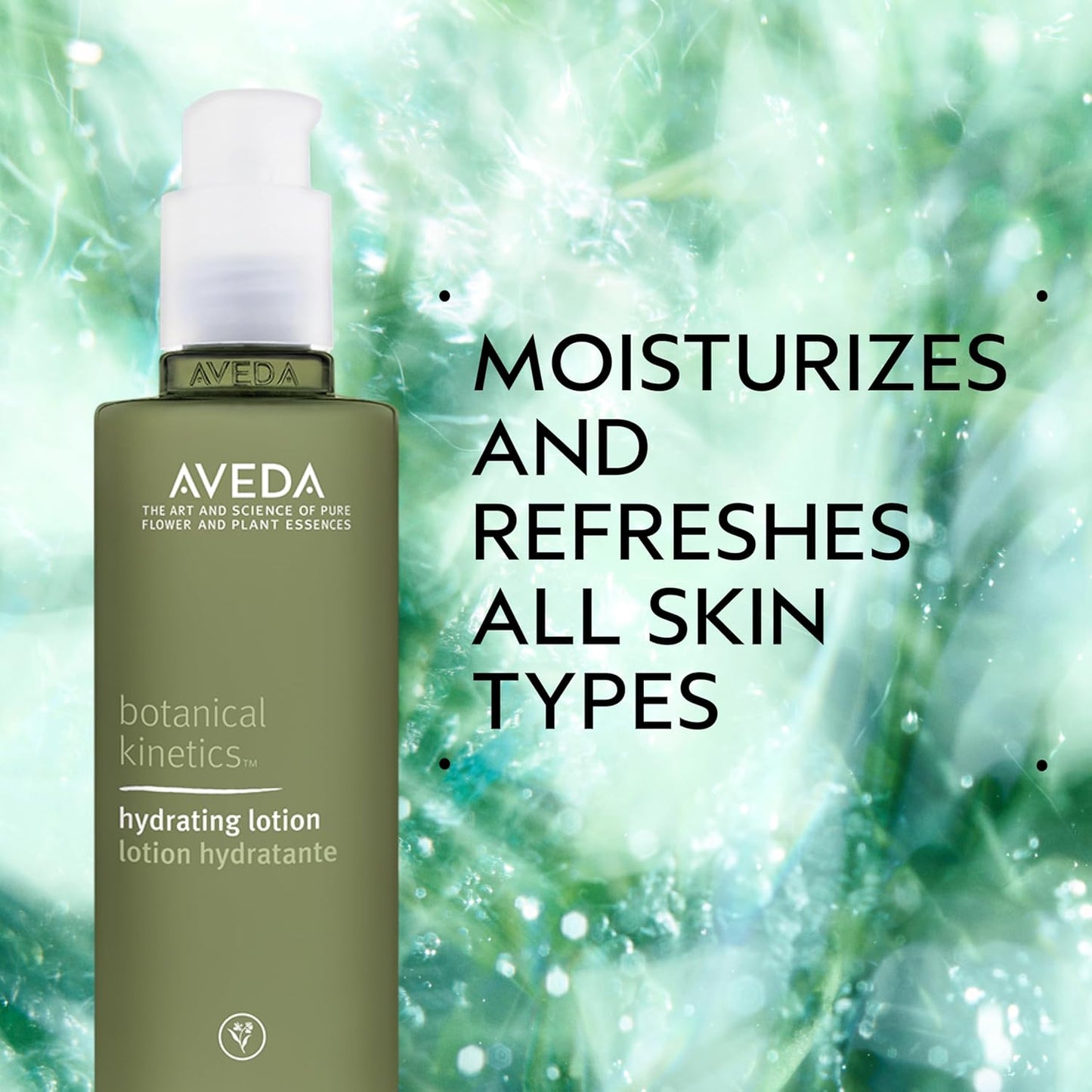 Aveda Botanical Kinetics Hydrating Lotion - Daily Face Moisturizer for All Skin Types with Aloe & Jojoba