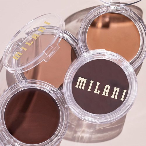 Milani Cheek Kiss Cream Bronzer - Hey Honey | Vegan & Cruelty-Free, Lightweight Glow, Soft Matte Finish